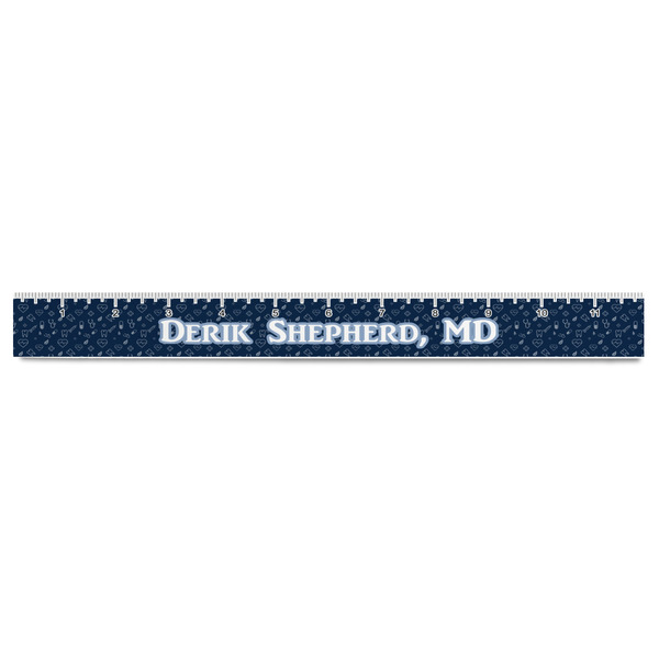 Medical Doctor Plastic Ruler - 12" - FRONT