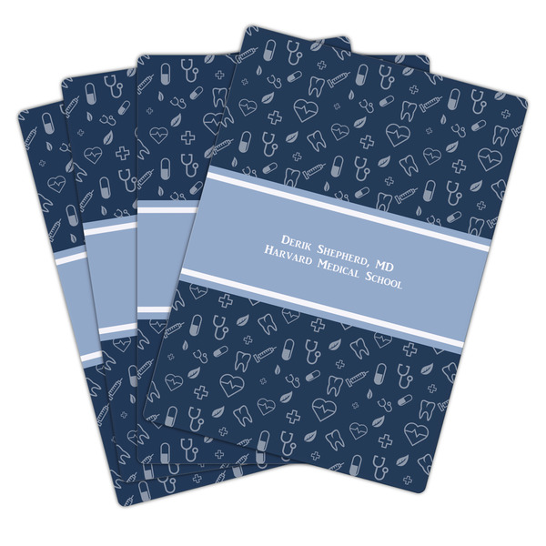 Medical Doctor Playing Cards - Hand Back View
