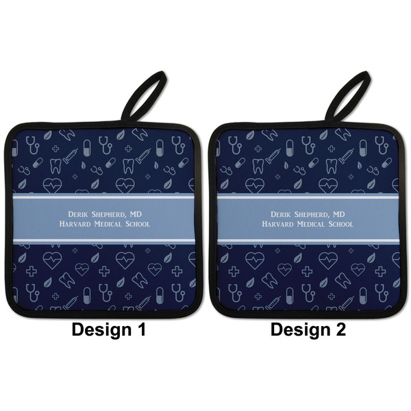 Medical Doctor Pot Holders - Set of 2 APPROVAL
