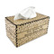 Medical Doctor Rectangle Tissue Box Covers - Wood - with tissue