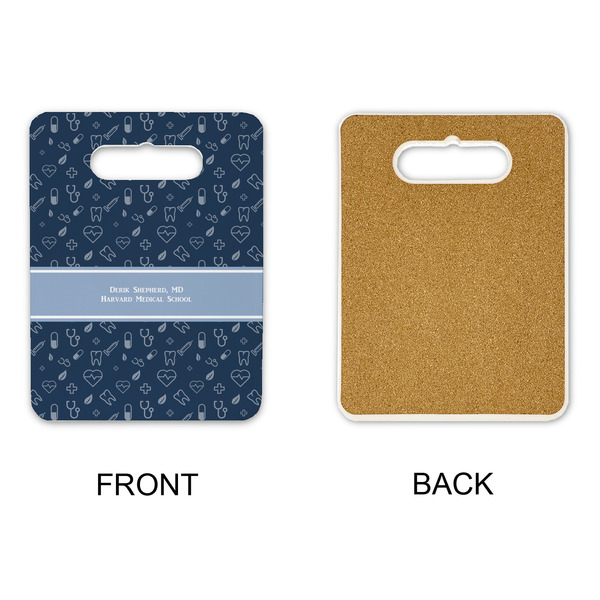 Medical Doctor Rectangle Trivet with Handle - APPROVAL