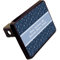 Medical Doctor Rectangular Trailer Hitch Cover - 2" (Personalized)