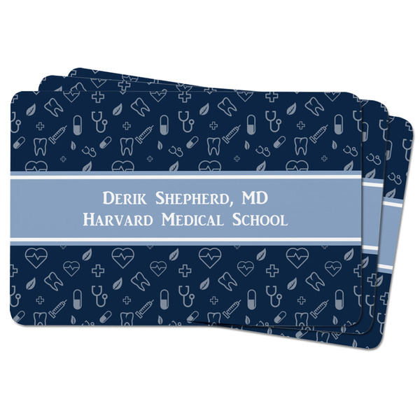 Medical Doctor Rectangular Fridge Magnet - THREE