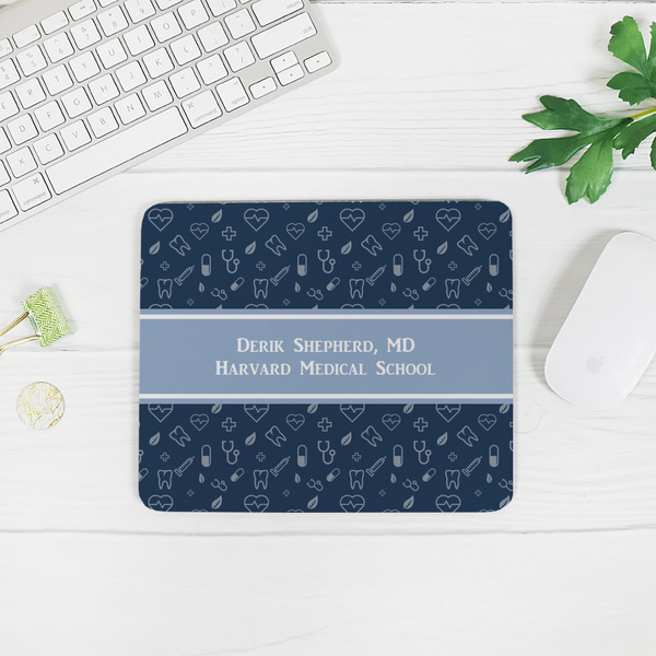 Medical Doctor Rectangular Mouse Pad - LIFESTYLE 2