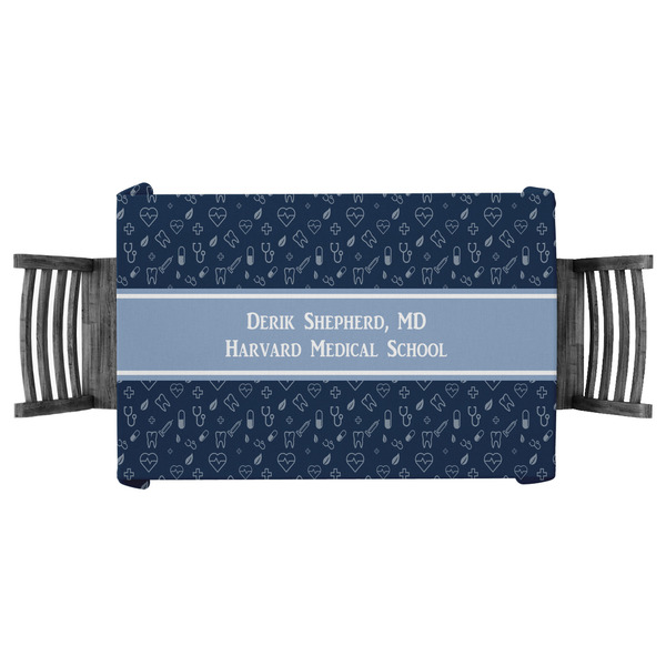 Custom Medical Doctor Tablecloth - 58"x58" (Personalized)