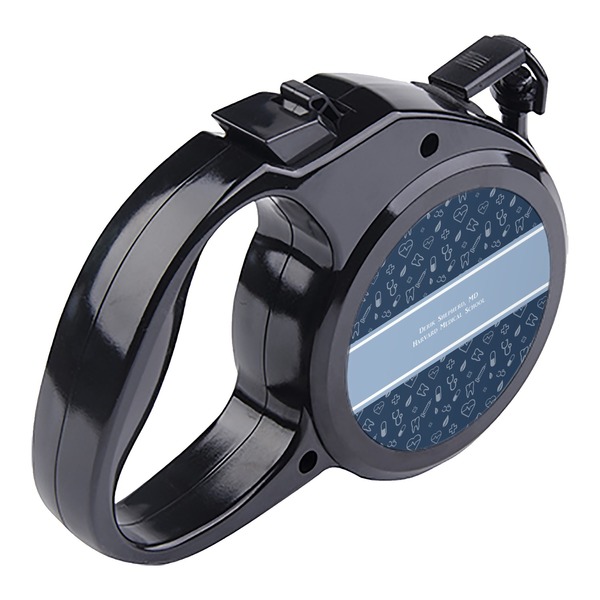 Medical Doctor Retractable Dog Leash - Angle