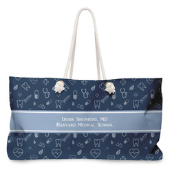 Medical Doctor Large Tote Bag with Rope Handles (Personalized)