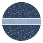 Medical Doctor Round Stone Trivet (Personalized)