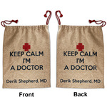 Medical Doctor Santa Sack - Front & Back (Personalized)