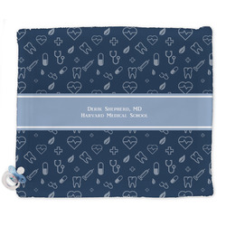 Medical Doctor Security Blankets - Double Sided (Personalized)