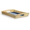 Medical Doctor Serving Tray Wood Small - Corner