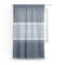 Medical Doctor Sheer Curtain With Window and Rod