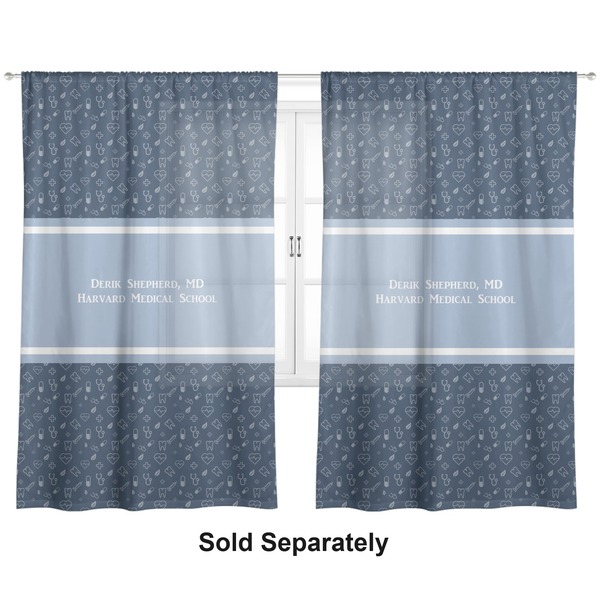 Medical Doctor Sheer Curtains