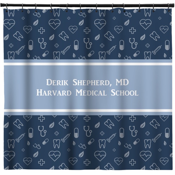 Custom Medical Doctor Shower Curtain - Custom Size (Personalized)