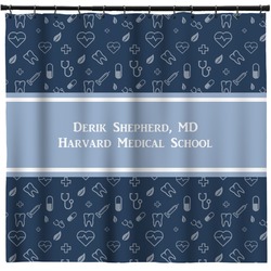 Medical Doctor Shower Curtain - 71" x 74" (Personalized)