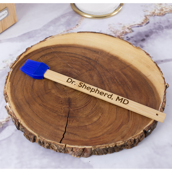 Medical Doctor Silicone Brush - Blue - In Context