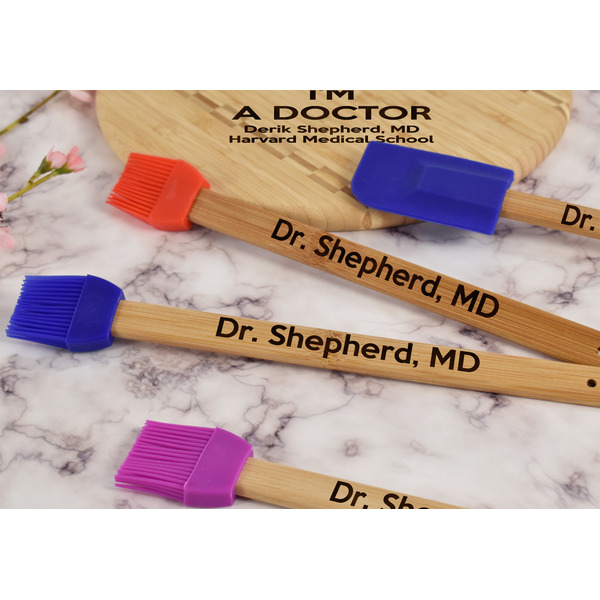 Medical Doctor Silicone Brush - Blue - Lifestyle