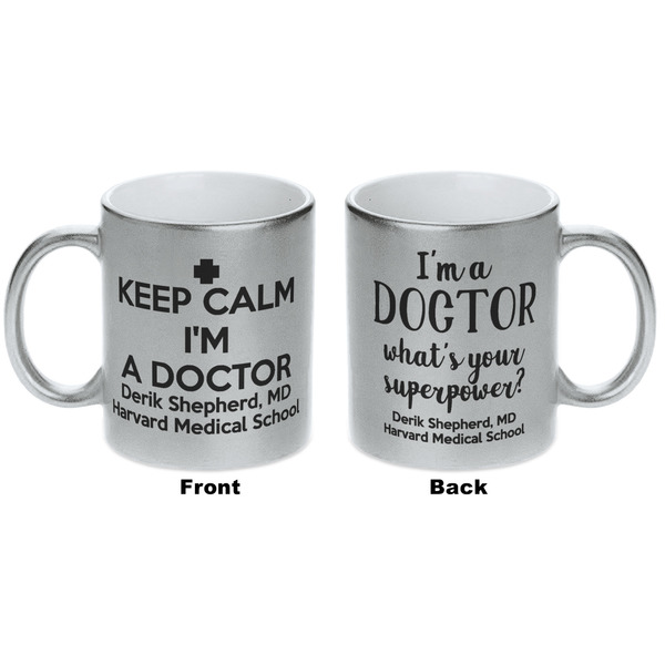 Medical Doctor Silver Mug - Approval