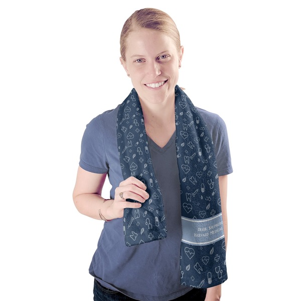 Medical Doctor Sport Towel - Exercise use - Model