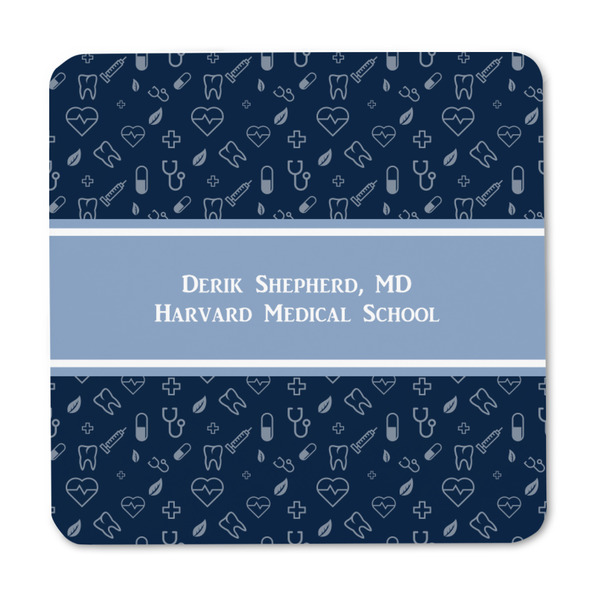 Medical Doctor Square Fridge Magnet - FRONT