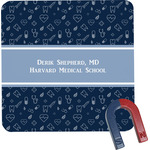 Medical Doctor Square Fridge Magnet (Personalized)