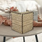 Medical Doctor Square Tissue Box Covers - Wood - In Context