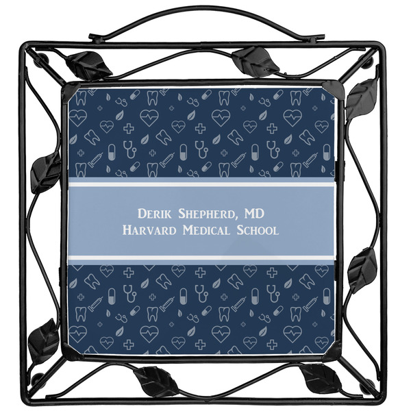 Custom Medical Doctor Square Trivet (Personalized)