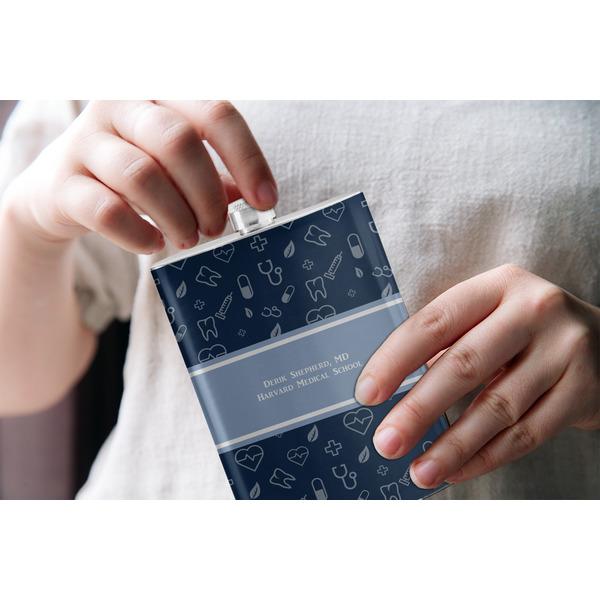 Medical Doctor Stainless Steel Flask - LIFESTYLE 1