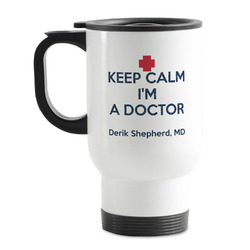 Medical Doctor Stainless Steel Travel Mug with Handle