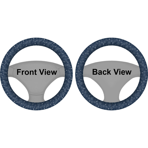 Medical Doctor Steering Wheel Cover- Front and Back