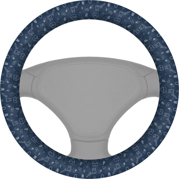 Custom Medical Doctor Steering Wheel Cover