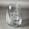 Medical Doctor Stemless Wine Glass - Front/Approval