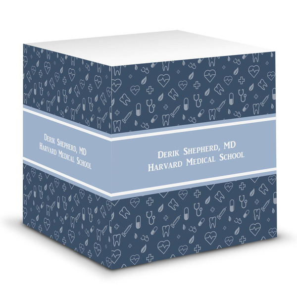 Custom Medical Doctor Sticky Note Cube (Personalized)