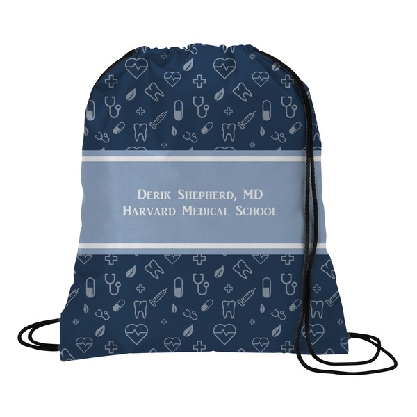Custom Medical Doctor Drawstring Backpack - Large (Personalized)