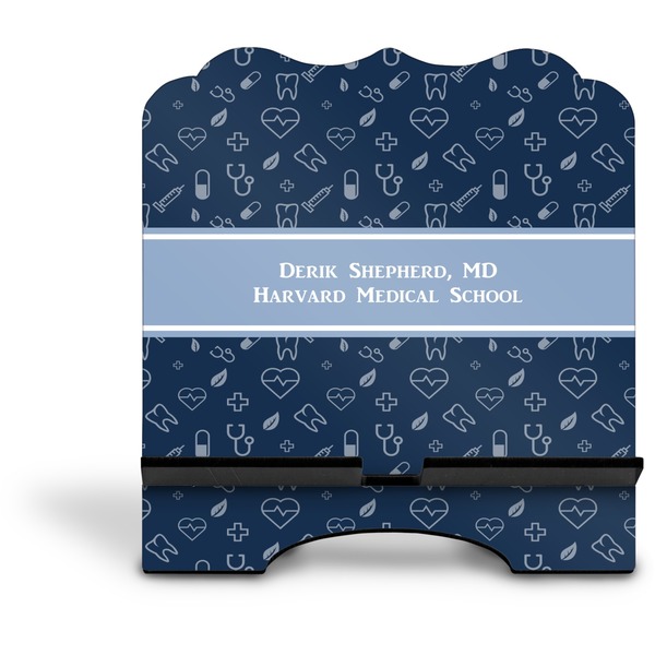 Medical Doctor Stylized Tablet Stand - Front without iPad
