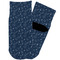 Medical Doctor Toddler Ankle Socks - Single Pair - Front and Back