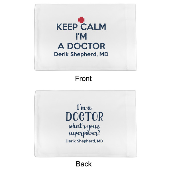 Medical Doctor Toddler Pillow Case - APPROVAL (partial print)