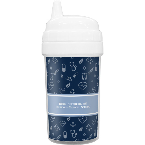 Custom Medical Doctor Toddler Sippy Cup (Personalized)