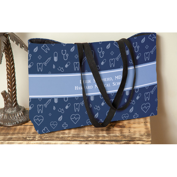 Medical Doctor Tote w/Black Handles - Lifestyle View