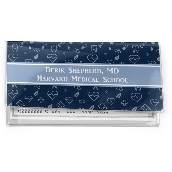 Custom Medical Doctor Vinyl Checkbook Cover (Personalized)