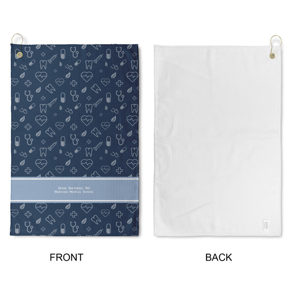 Medical Doctor Waffle Weave Golf Towel - Approval