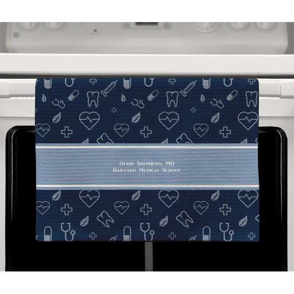 Medical Doctor Waffle Weave Towel - Full Color Print - Lifestyle2 Image