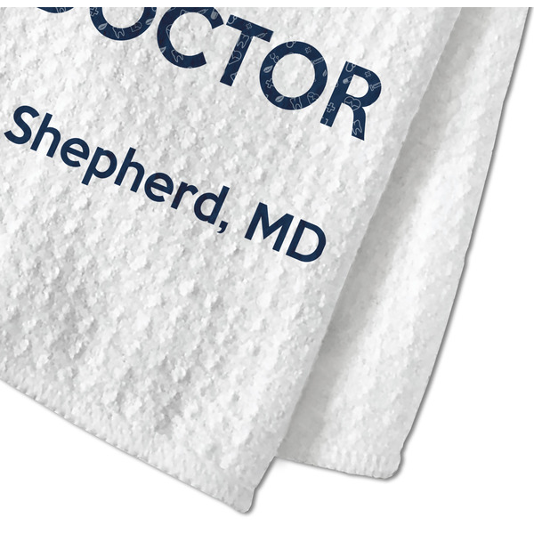 Medical Doctor Waffle Weave Towel - Closeup of Material Image