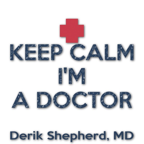 Custom Medical Doctor Graphic Decal - Small (Personalized)