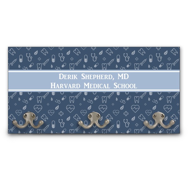 Custom Medical Doctor Wall Mounted Coat Rack (Personalized)