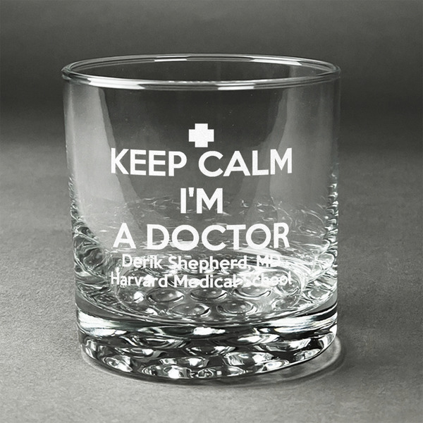 Custom Medical Doctor Whiskey Glass - Engraved (Personalized)