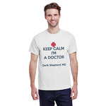 Medical Doctor T-Shirt - White - 2XL (Personalized)
