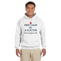 Medical Doctor Hoodie - White (Personalized)