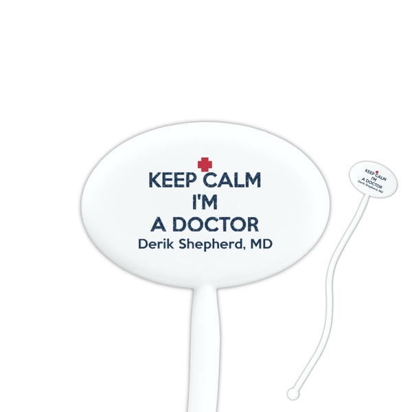 Custom Medical Doctor Oval Stir Sticks (Personalized)