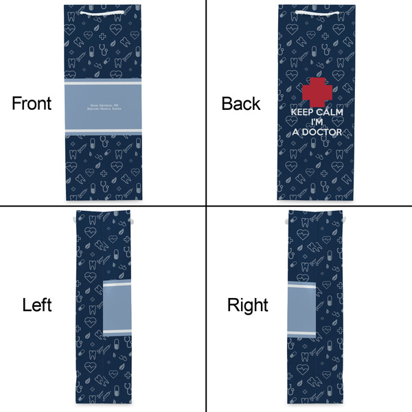 Medical Doctor Wine Gift Bag - Gloss - Approval